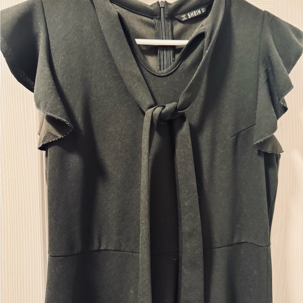 Elegant Black Women's Dress